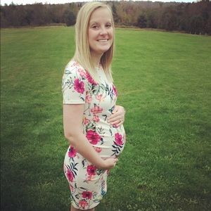 Fitted Maternity Dress